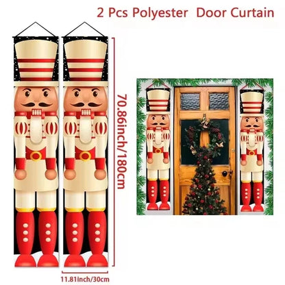Christmas Hanging Door Banner
