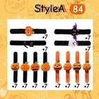 Plush Halloween Slap Bracelets
