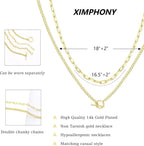 Gold Layered Women Necklace