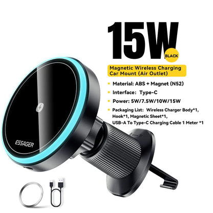 Wireless Car Charging Stand for Iphone 13 14 15