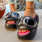 Women Thin Heel Summer Slippers