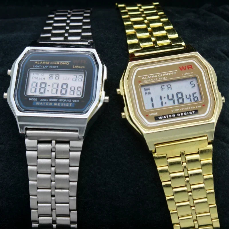 Unisex Retro Digital Watch