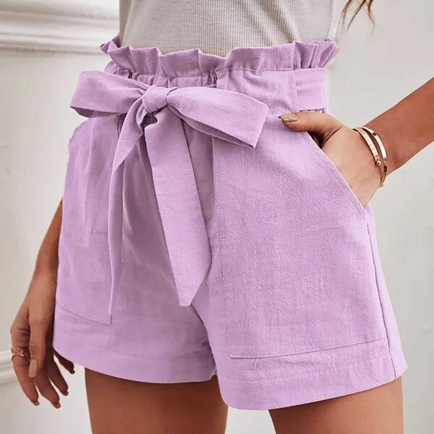 Dressy Cotton Summer Shorts
