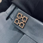 Slim Fit England-Style Suit Trousers