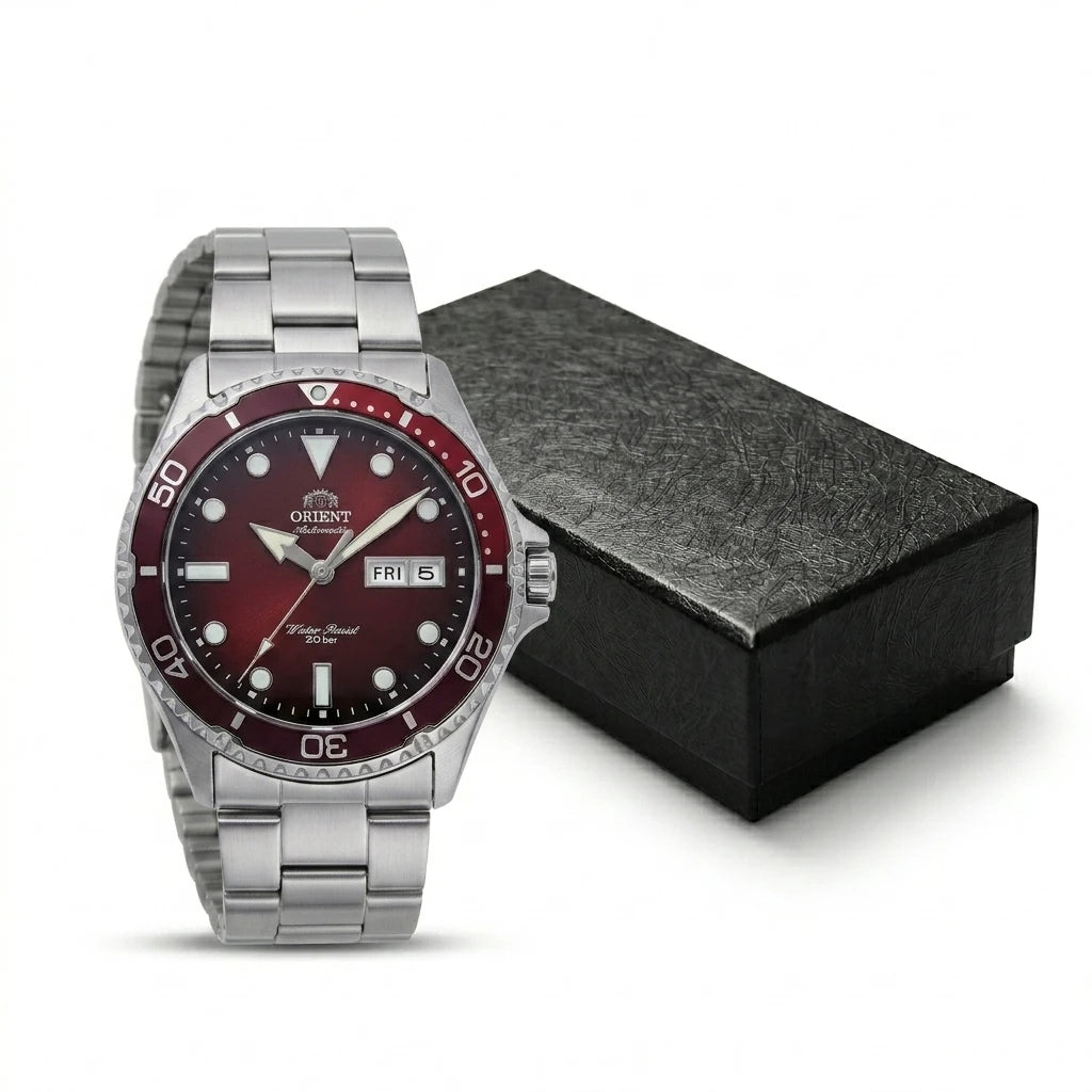 Orient 200M Steel Diving Watch