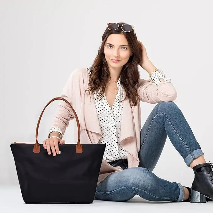Foldable Nylon Shoulder Bag