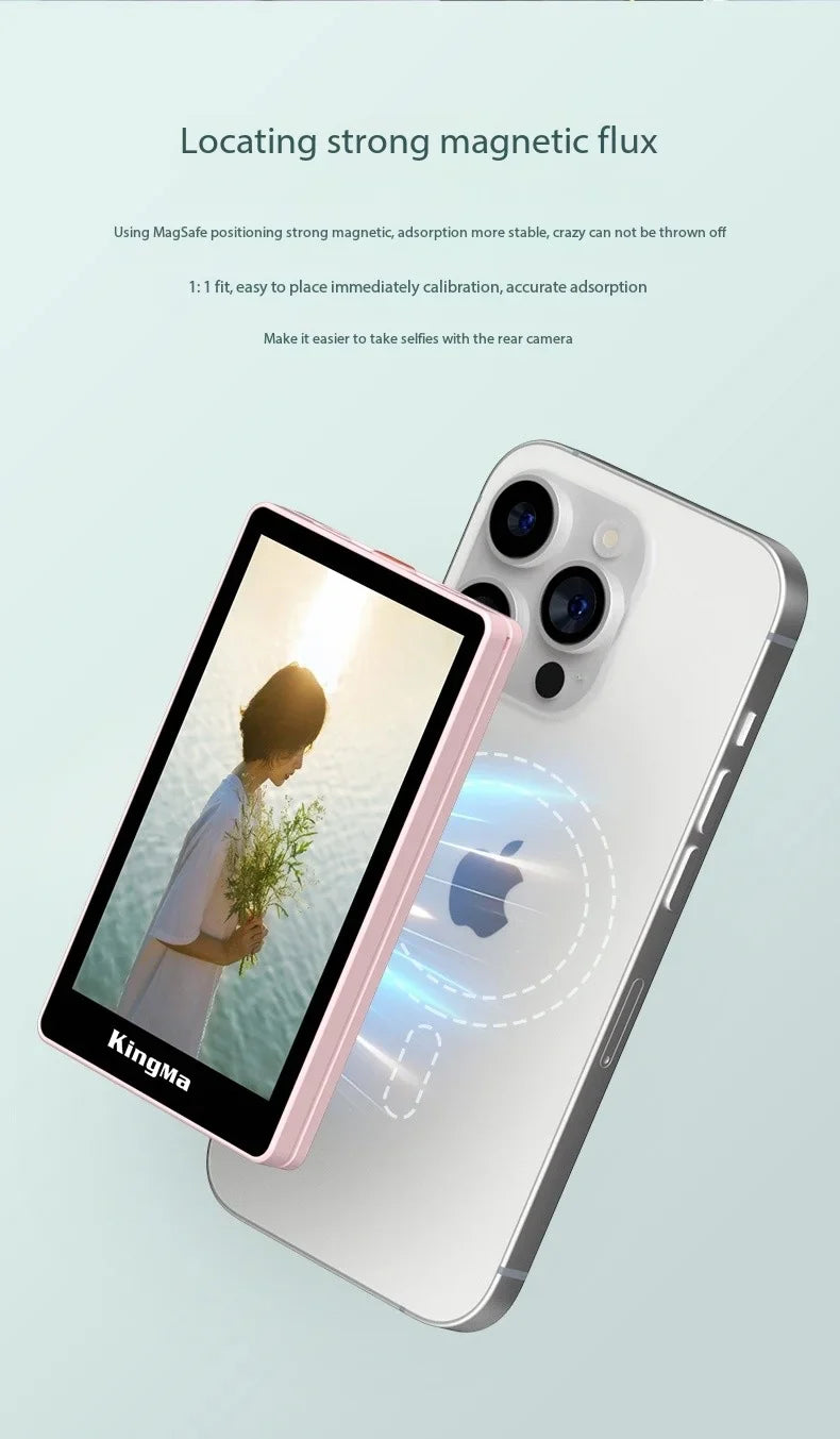 Magnetic Phone Vlog Screen