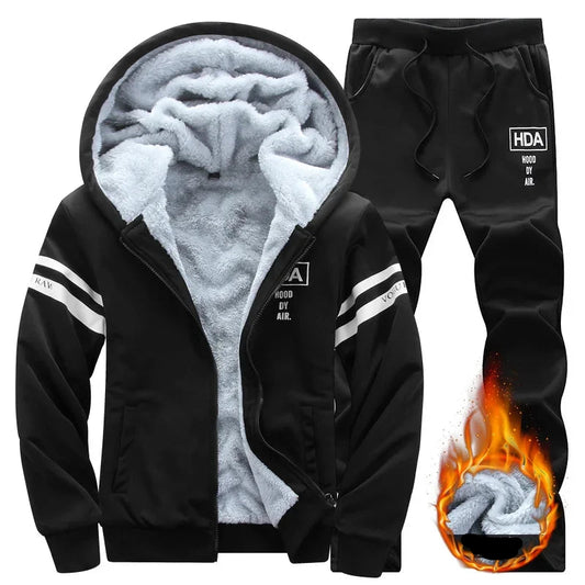 Men's Fleece Tracksuit Set