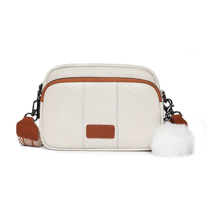 100% Genuine Leather Women's Messenger Bag