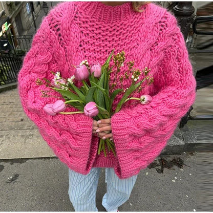 Yaminiya Turtleneck Oversize Sweater