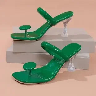 Narrow Band Party Sandals