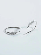 Sterling Silver Huggie Earrings