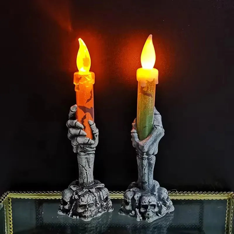 Skull Ghost LED Candle Lamp