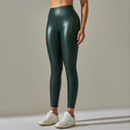 Rooftrellen PU Leather Push-Up Leggings