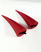 Red Devil Horn Hair Clip