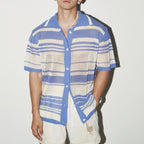 Striped Casual Knit Shirt