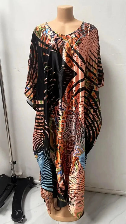 Loose Waist Long Dress