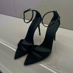 Microfiber Pointed-Toe Pumps