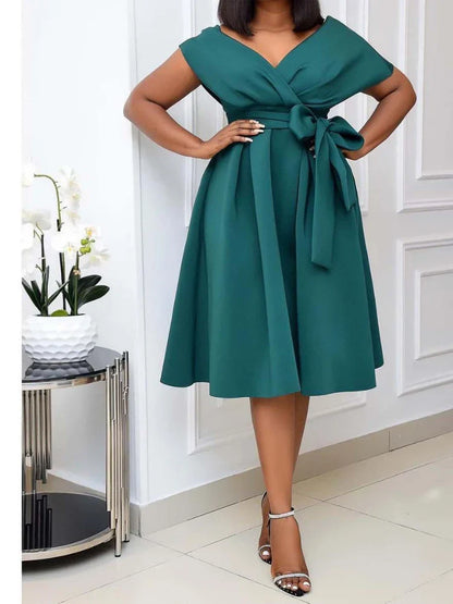 Mid Length Women's Dress