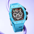 ONOLA Tonneau Silicone Quartz Watch