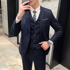Three-Piece England-Style Banquet Suit