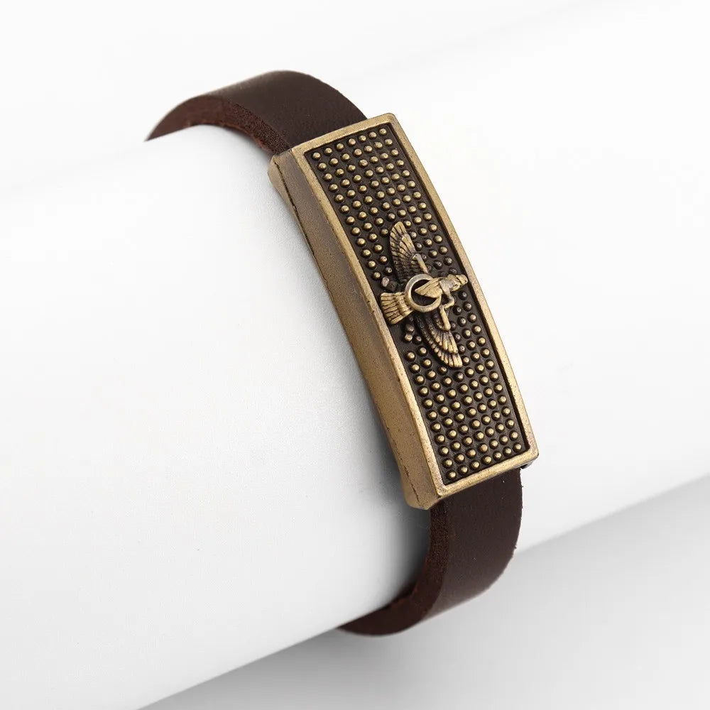 Vintage Eagle Emblem Bracelet