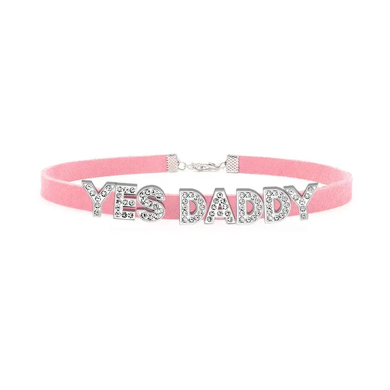 Custom Letter Choker Necklace
