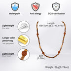 Prjewel Walnut Wood Necklace