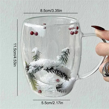 Christmas Snow Scene Cup