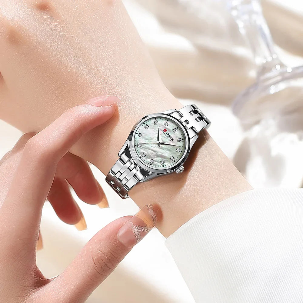 Elegant Stainless Steel Women’s Watch