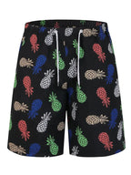 Pineapple 3D Print Swim Trunks