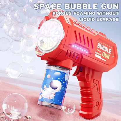 Automatic bubble gun