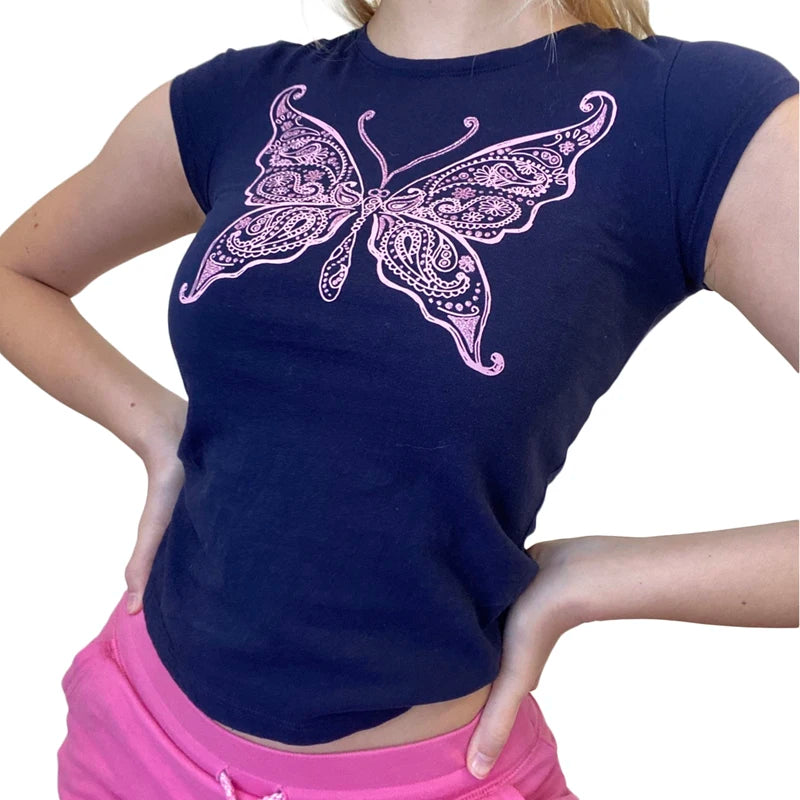 Everyday Graphic Print Crew Neck True-To-Size Fit T-Shirt