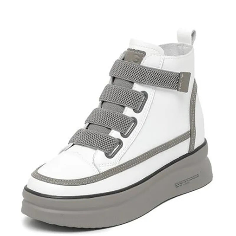 Platform Leather Sneakers