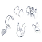 Crystal Clip Ear Cuffs