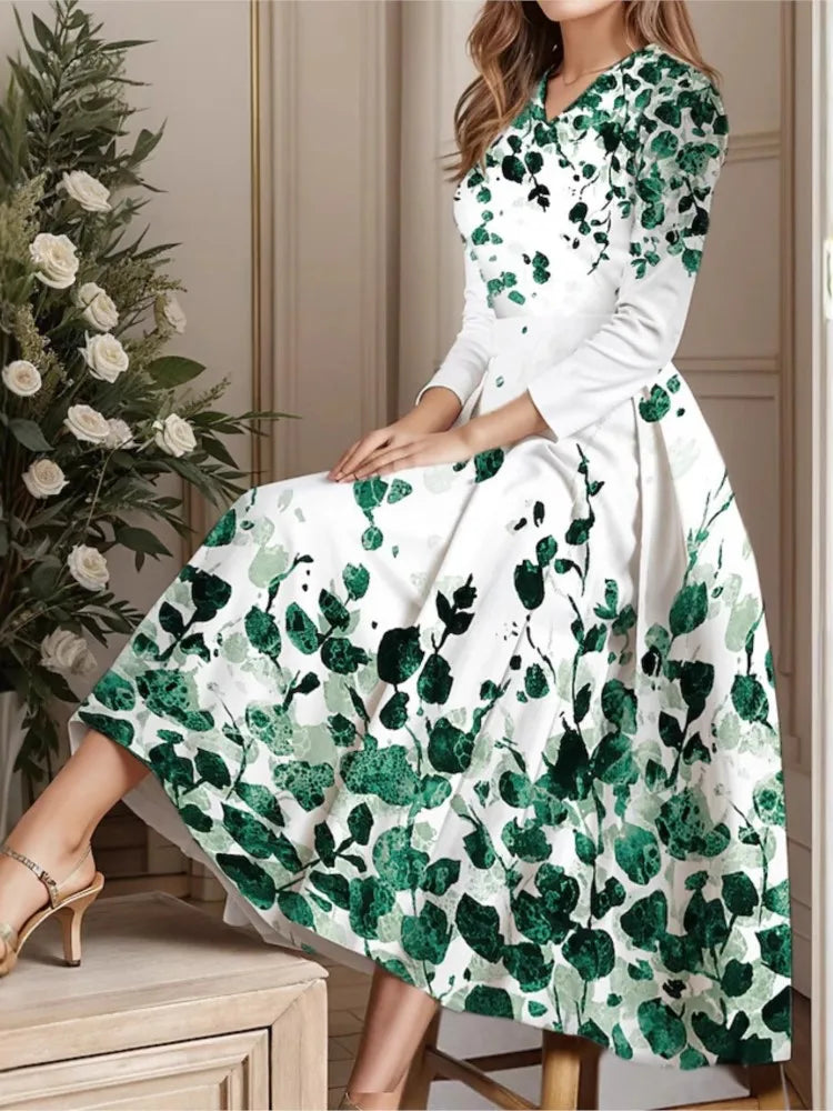 Casual Spring Floral Dress