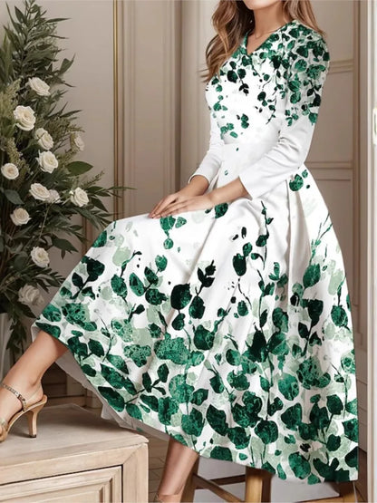 Casual Spring Floral Dress