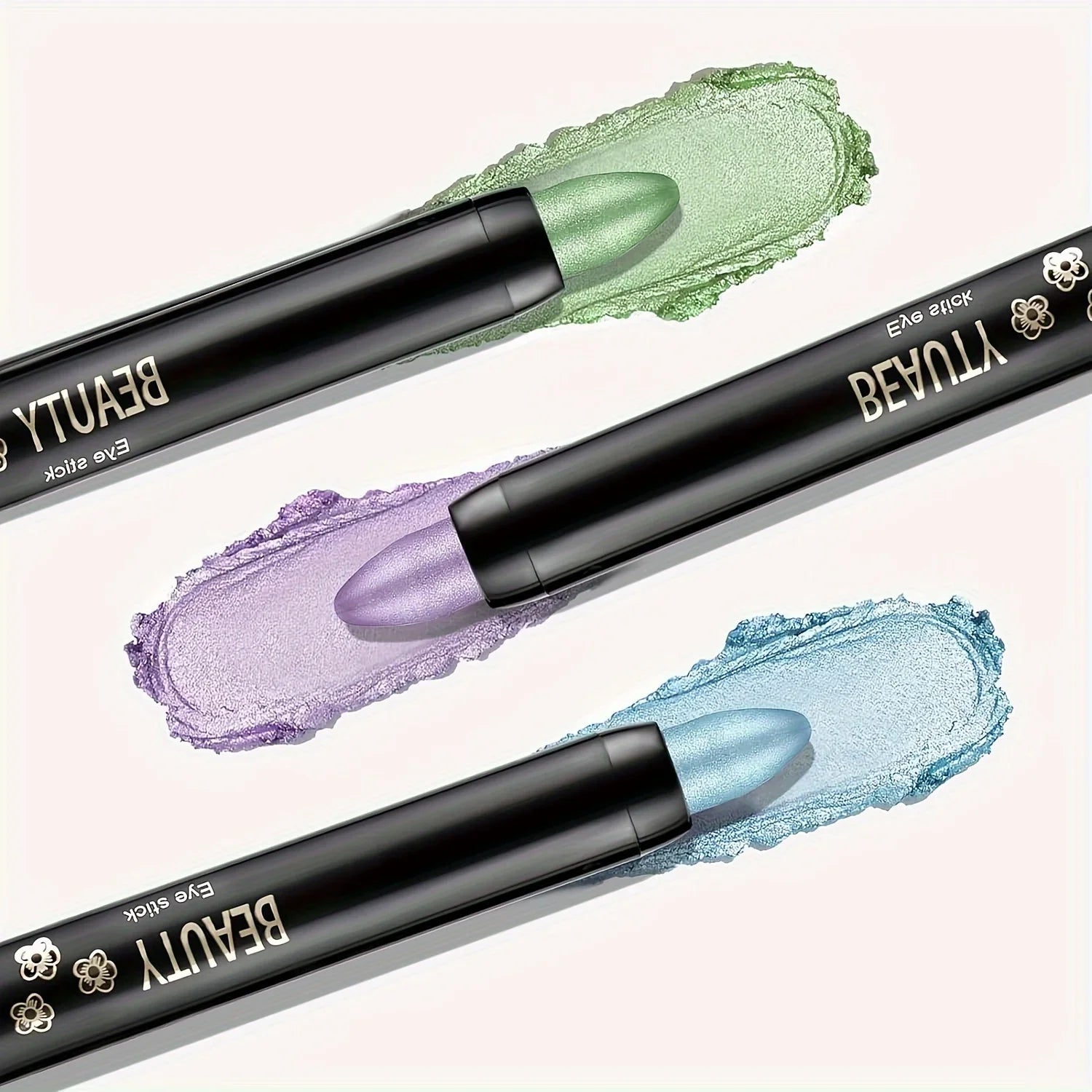 16 Colors Pearlescent Glitter Eyeliner