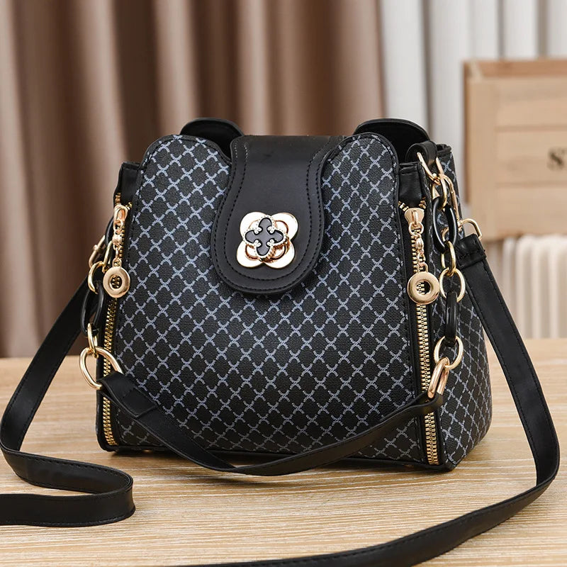 Luxury Monogram Shoulder Bag