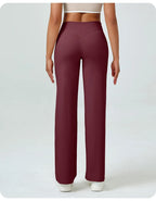 Naked-Feel Straight-Leg Yoga Pants