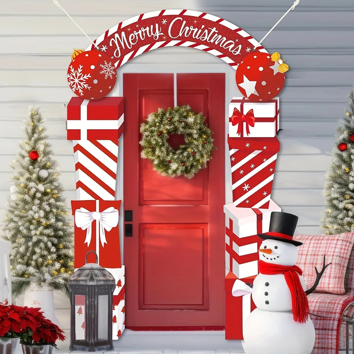 Merry Christmas Door Banner