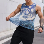 INCERUN Streetwear Sleeveless Tank Top