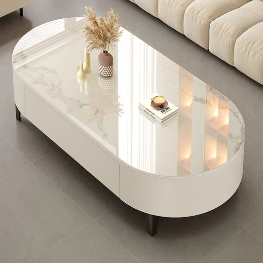 Modern Oval Coffee Table