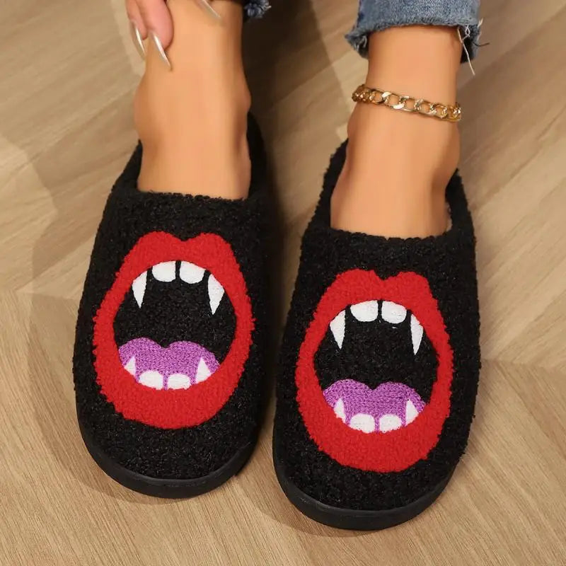 Plush Winter Home Slippers