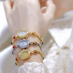 Jade Oval Watch