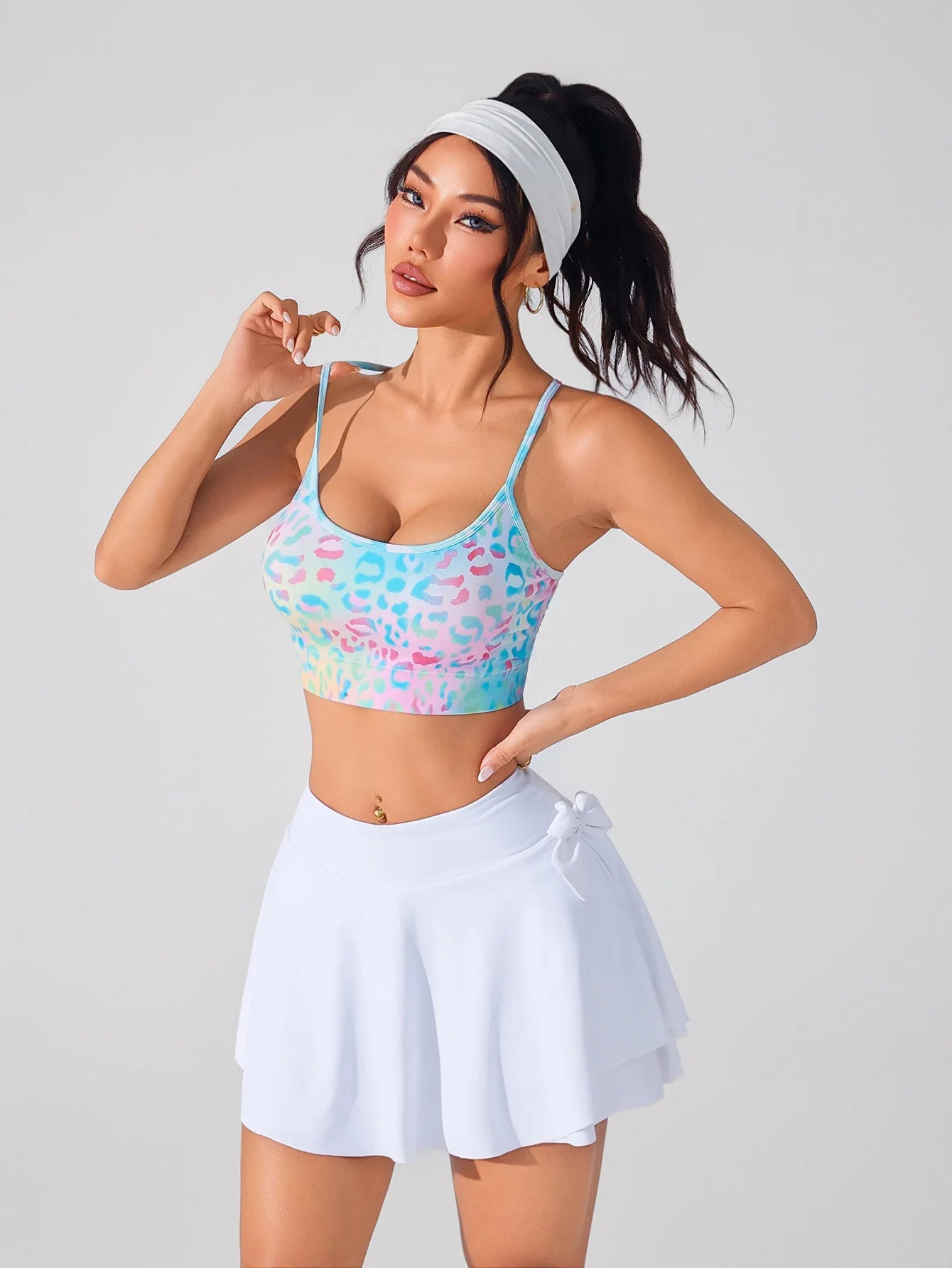 Floral Yoga Bra