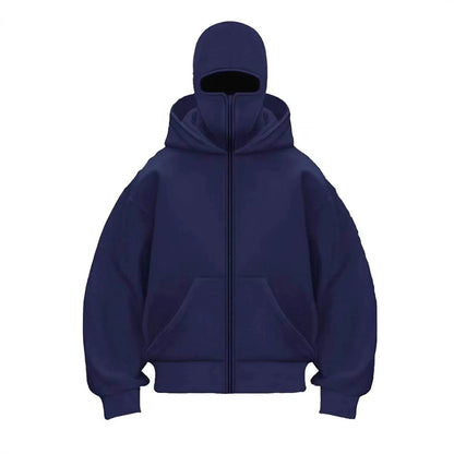 Double Hooded Balaclava Hoodie