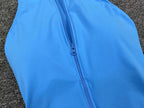Nylon Patchwork Long Sleeve True-To-Size Fit Sports Jumpsuit