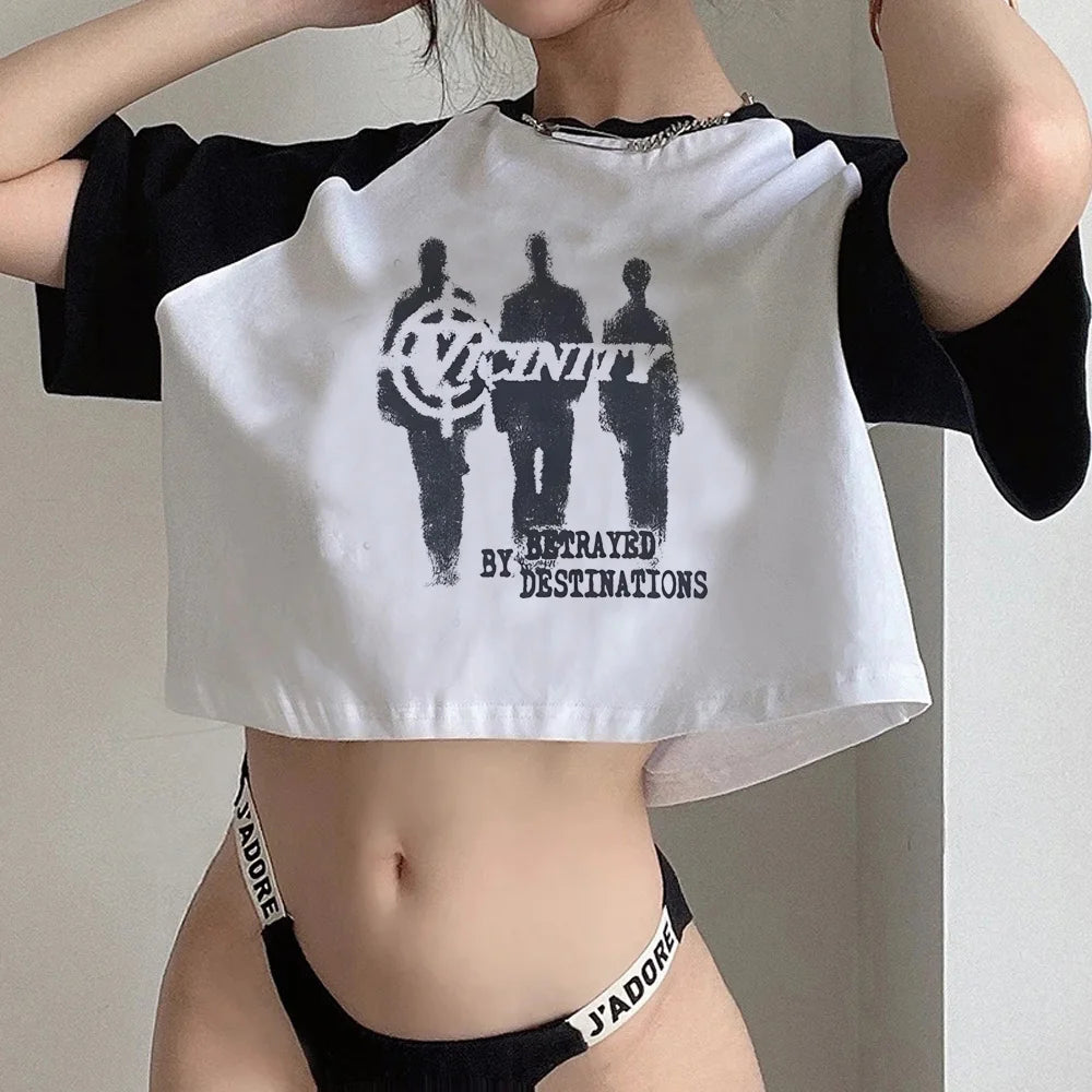 Star Graphic Crop T-Shirt