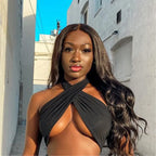 Y2K Cross Halter Backless Crop Top